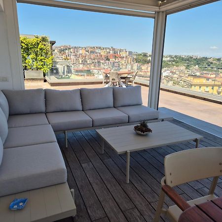 Terrazza Manu - Loft Suspended Over The City-Vomero Наполи Екстериор снимка