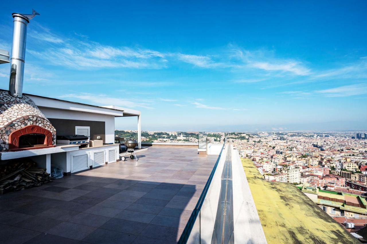 Terrazza Manu - Loft Suspended Over The City-Vomero Наполи Екстериор снимка