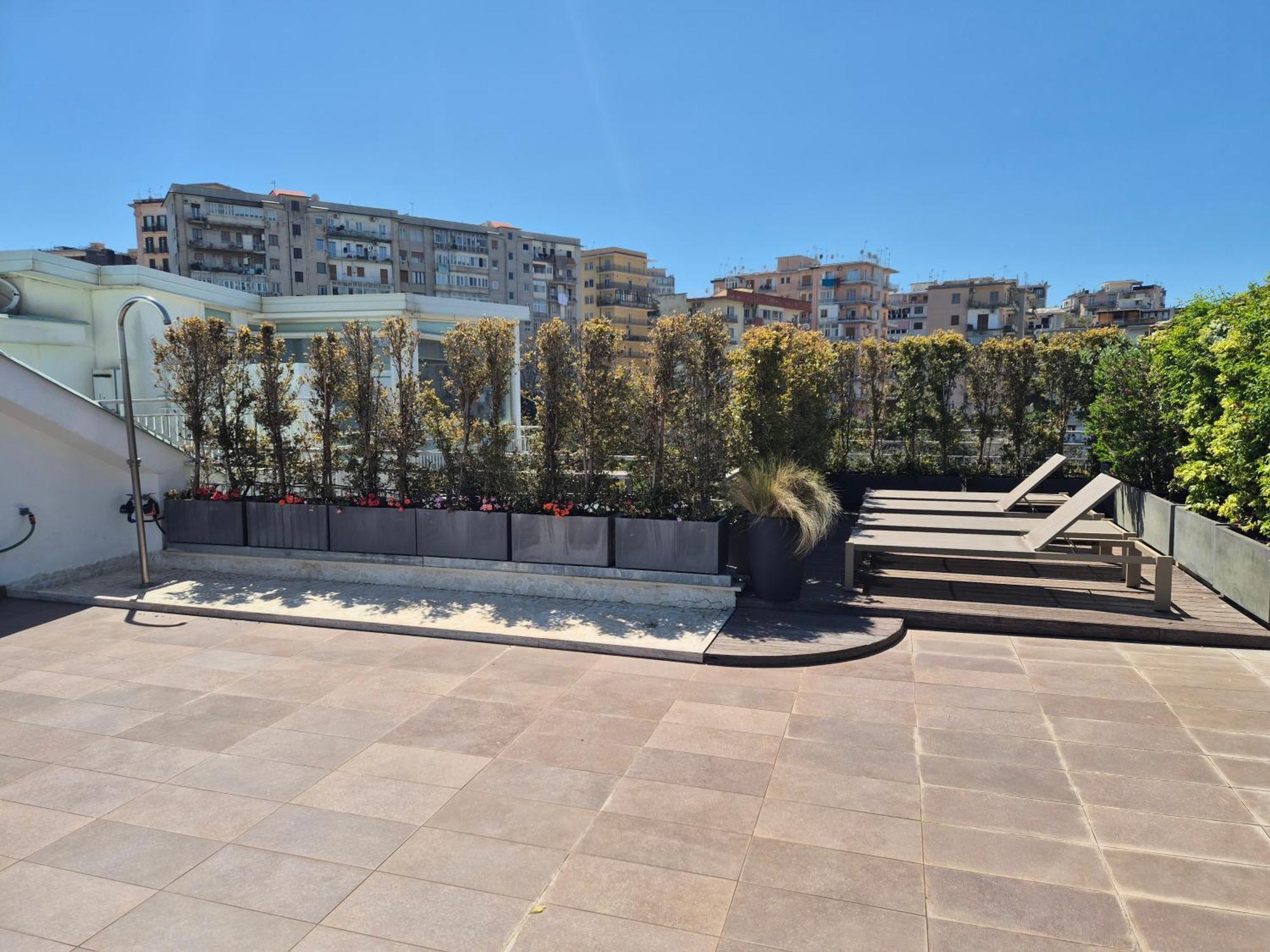 Terrazza Manu - Loft Suspended Over The City-Vomero Наполи Екстериор снимка